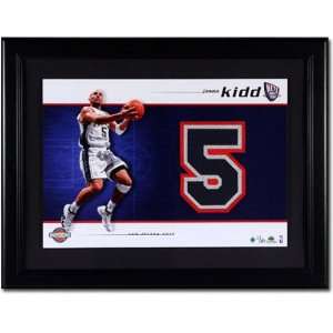  Jason Kidd New Jersey Nets Unsigned Jersey Numbers Piece 