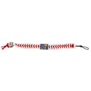 Kansas Jayhawks Baseball Bracelet 