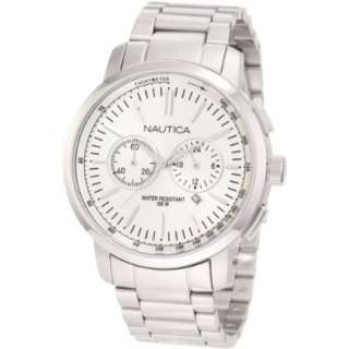 Nautica Mens N22601G Classic Chron Bracelet / NCT 800 Watch 