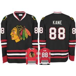 Blackhawks Authentic NHL Jerseys #88 Patrick Kane Hockey BLACK Jersey 