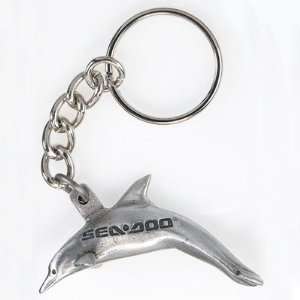  Sea Doo Dolphin 3D Key Chain Pewter SeaDoo Sports 