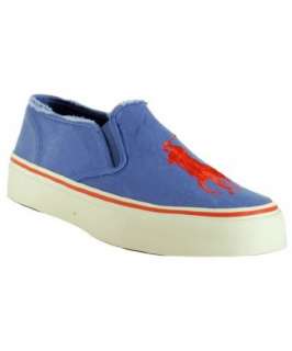 Ralph Lauren royal canvas Norwin slip on sneakers   up to 70 