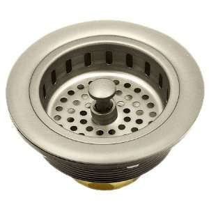  Brushed Nickel Kitchen Sink Basket Strainer Stopper Drain 