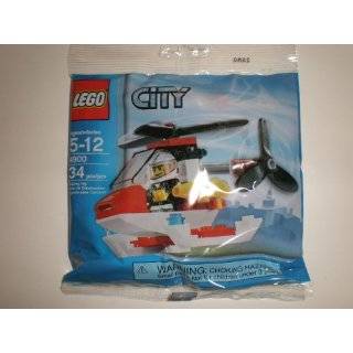LEGO City Mini Figure Set 4900 Fire Helicopter   Bagged (34 pieces)