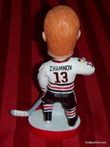   Zhamnov Chicago Blackhawks NHL Hockey Bobblehead SGA W/ Box & Schedule