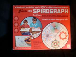 VINTAGE 1967 KENNERS SPIROGRAPH SET GAME IN ORIGINAL BOX OLD DRAWING 