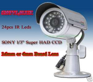 CCTV 520 TV Line Sony 1/3 CCD IR Outdoor color Camera  