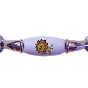  Kids Lion CHROME DRAWER Pull Handle 