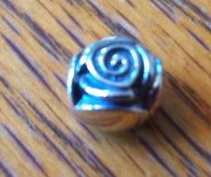 AUTHENTIC PANDORA STERLING SILVER ROSE BEAD # 790394  