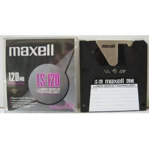 LS 120 120MB Diskette   Laser Servo Technology   Requires LS 120 disk 