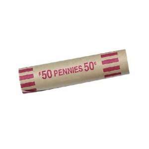 MMF Preformed Coin Penny Wrappers Pennies 1000 Pack  