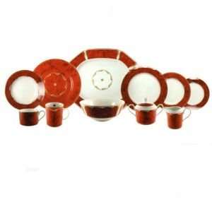   Lynn Chase Designs Imperial Red Charger 12 Inch Dinnerware Home