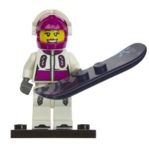 Lady Snowboarder Lego Mini figures Series #3 [#05] Toys & Games