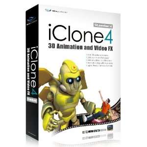  iClone4 Standard + iClone 3DXchange2 Software