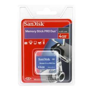  sandisk 4GB memory stick pro duo Electronics