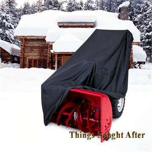 SNOW THROWER COVER for Two Stage Blower Machine 2 Black  