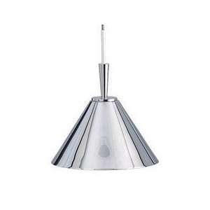   Pendant for Canopies with Chrome Metal Shade Chrome