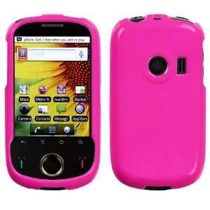   Cell Phone Case for HUAWEI M835 MetroPCS   Hot Pink Cell Phones