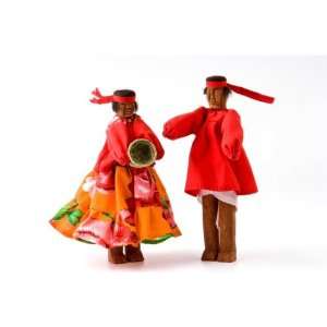  Tarahumara Native Mexican Dolls