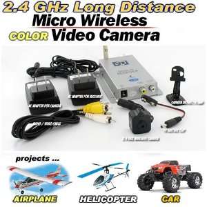   Micro Wireless Video Camera   Spy on Anything you want Toys & Games