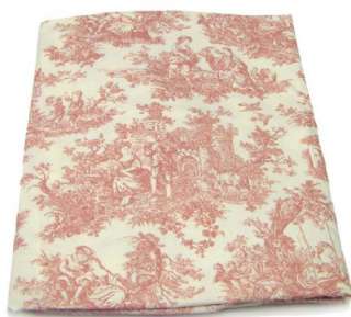 WAVERLY BABY PINK COCOA TOILE 8PC CRIB BEDDING SET  