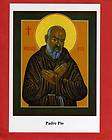 Saint St. Padre Pio of Pietrelcina PRAYER AFTER COMMUNION Holy Card 