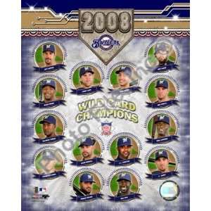 Milwaukee Brewers 2008 National League Wild Card Winners 