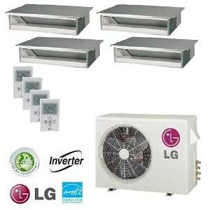  LMU365HV+LMDN095HVx2+LMDN125HVx2 Concealed Ceiling Quad 