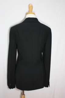 MINT ANN TAYLOR LOFT BLACK SUIT WORK BLAZER JACKET 6  