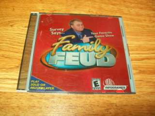 Family Feud   Rare Original #e26507 (PC Games)  