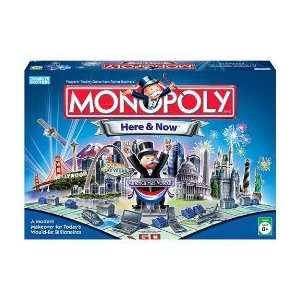  MONOPOLY HERE AND NOW BOARD GAME Toys & Games
