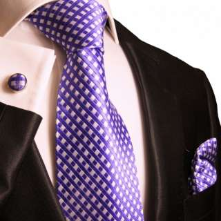 pocket square as well as a pair of matching cufflinks