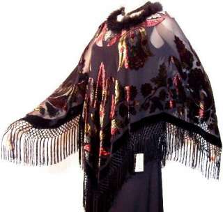 ponchos capes capelets velvet ribbons furs and feathers they are