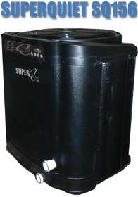 AquaCal SuperQuiet SQ156 Heat Pump   Pool Heater  