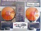 MAGNETIC BASE TOW / TOWING LIGHT KIT ~ Boats, Cars, Portable