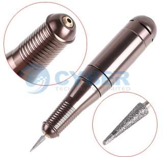 Professional Electric Nail Drill Manicure Pen Machine Kit Bits