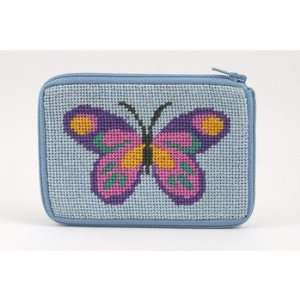   Coin Purse   Butterfly   Needlepoint Kit Arts, Crafts & Sewing