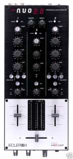 NEW   ECLER   NUO 2.0   3 CHANNEL PRO DJ MIXER   SEALED  