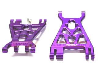 HPI Savage X XL 25 Aluminum Lower Suspension Arms (Purple) by Integy