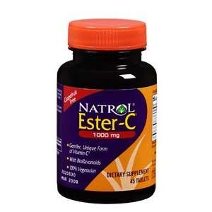  Ester C 1000 w/Bioflavonoids 180T 180 Tablets Health 