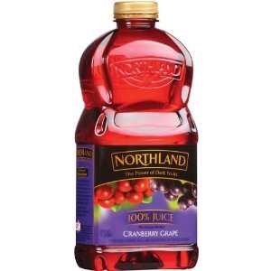 Northland 100% Juice Cranberry Grape   8 Pack  Grocery 