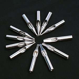   12Pcs Stainless Steel Tattoo Nozzles Tip/Tube