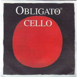  Pirastro Cello Obligato G Tungsten on Synthetic Fiber 