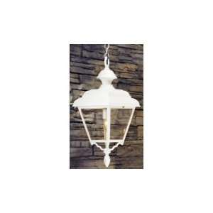   Hanging Lantern in Vintage Copper with Clear Acrylic Panel glass