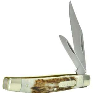   Old Timer Middleman Jack Pocket Knife, Stag Handle