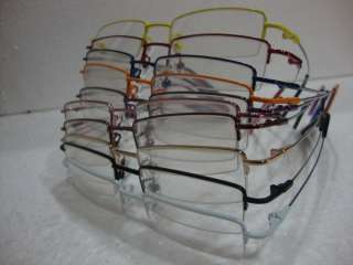   Half Rimless Frames TRANSITIONS BIFOCAL Lens Reading Glasses  