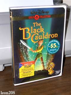 The Black Cauldron (DVD, 2000, Gold Collection Edition), Disney, OOP 