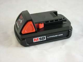 Requires the Milwaukee 18 V M18 48 59 1801 Battery Charger (sold 