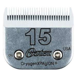 Oster Cryogen X Clipper Blade w/AgION, #15