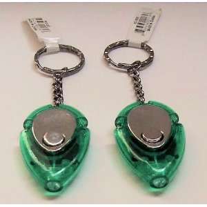  ABC Products   Key Chain ~Clear Green   Mini LED 